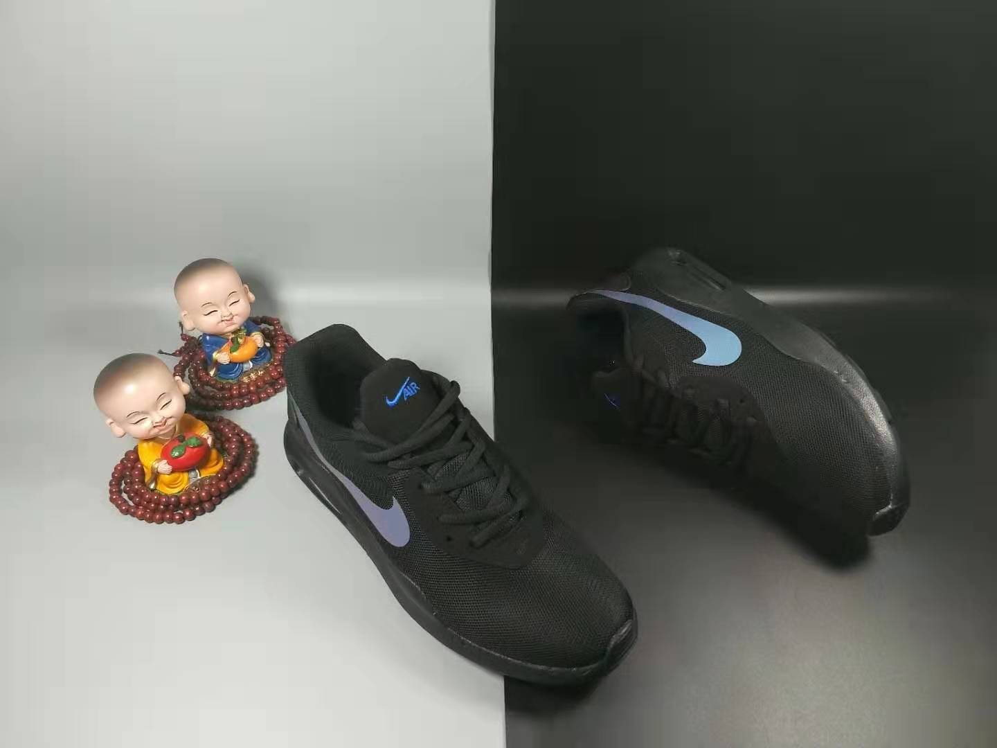 2020 Nike Air Max OKETO WNTR Black Blue Running Shoes